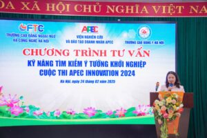 Chấp nhận đề án cuộc thi APEC Innovation 2024 đã từng tham gia tranh tài trước đây