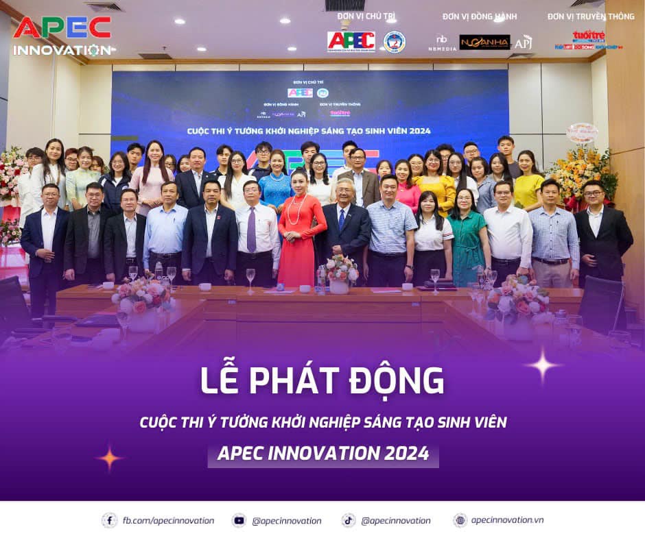 Apec Innovation 2024 là cơ hội vàng dành cho sinh viên đam mê khởi nghiệp