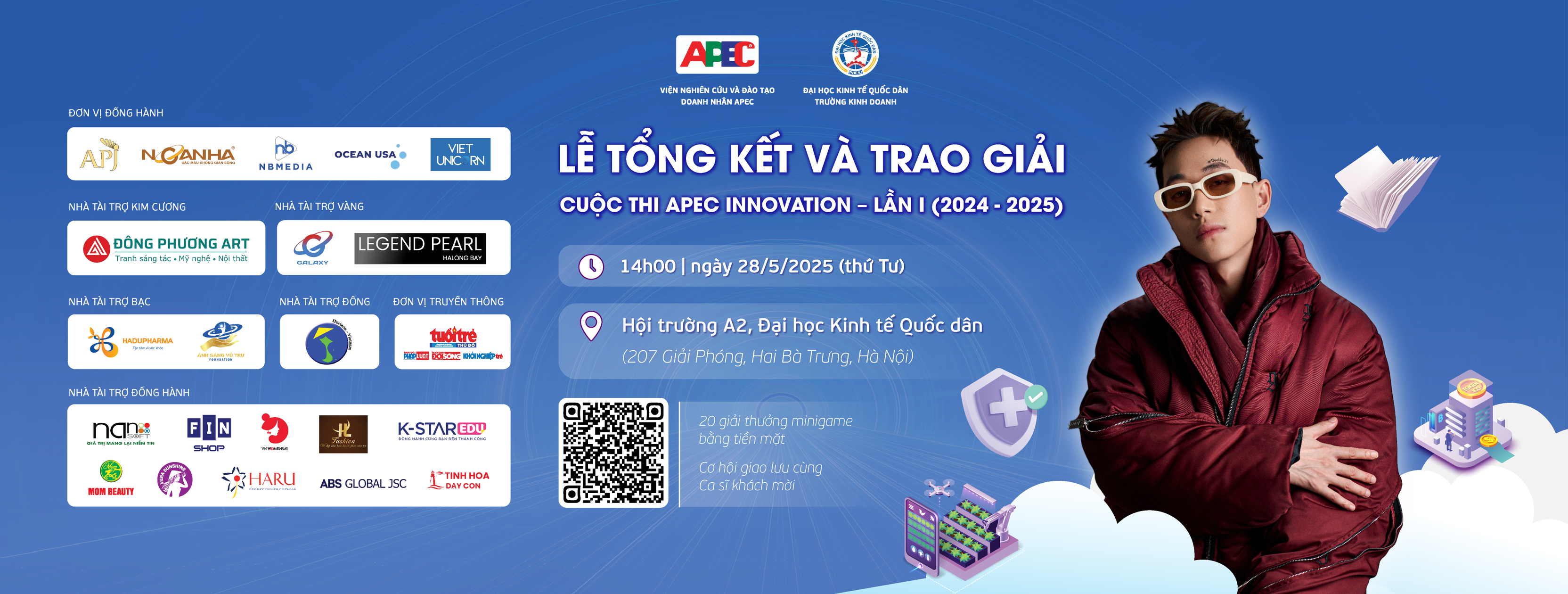 Double2T sẽ xuất hiện tại lễ Tổng kết và Trao giải APEC Innovation mùa đầu tiên